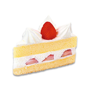 三角ショートケーキ