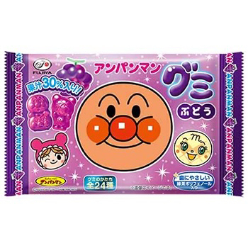 ６粒アンパンマングミ（ぶどう）