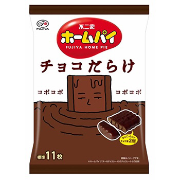 １２１ｇホームパイチョコだらけミドルパック
